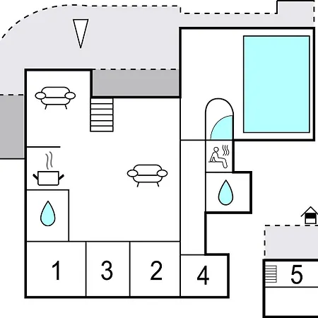 Cozy In With Outdoor Swimming Pool *